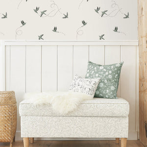 Sparrow Wallpaper by Rylee + Cru