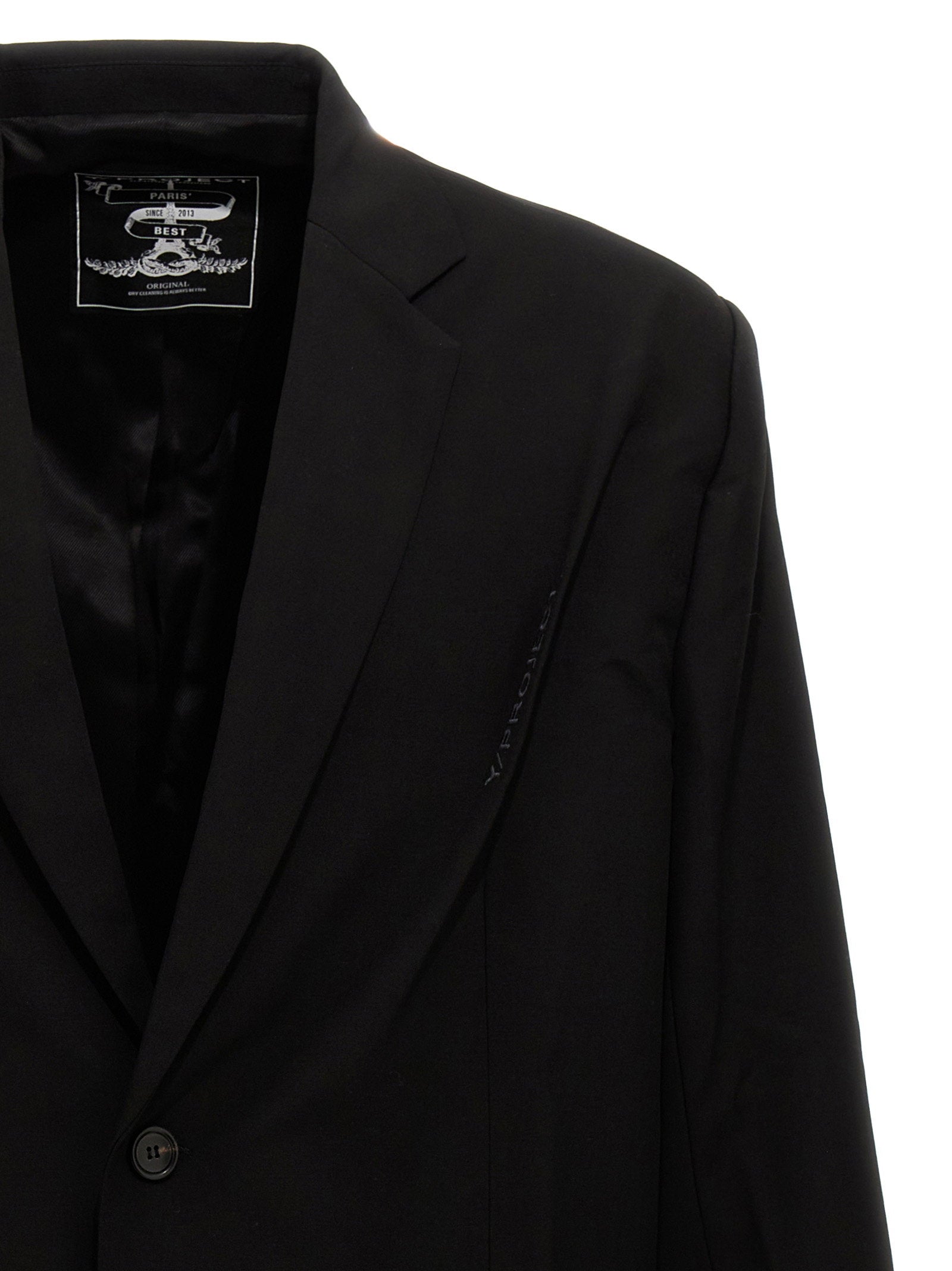 Y/Project Pinched Logo Blazer