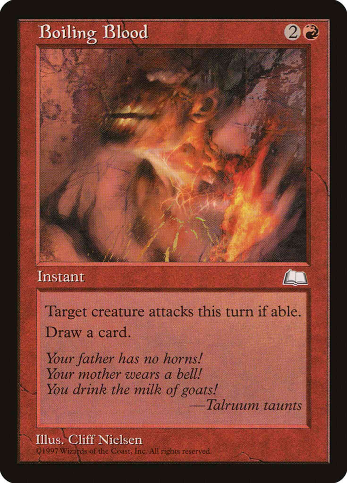 Boiling Blood [92] [Weatherlight] [Non-Foil]