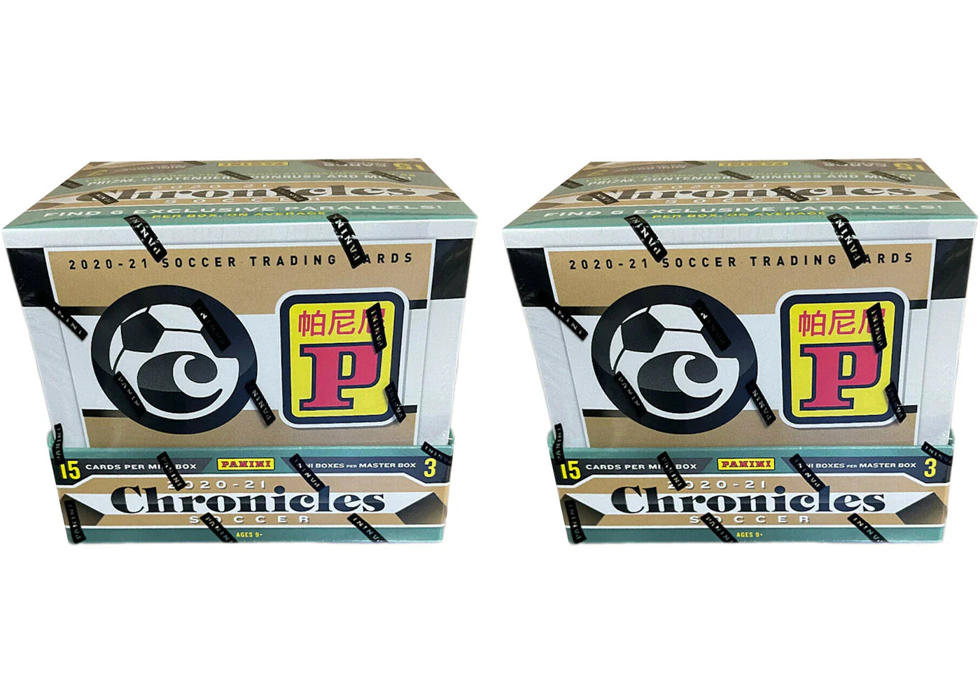 2020-21 Panini Chronicles Soccer Tmall Asia Exclusive Box 2x Lot