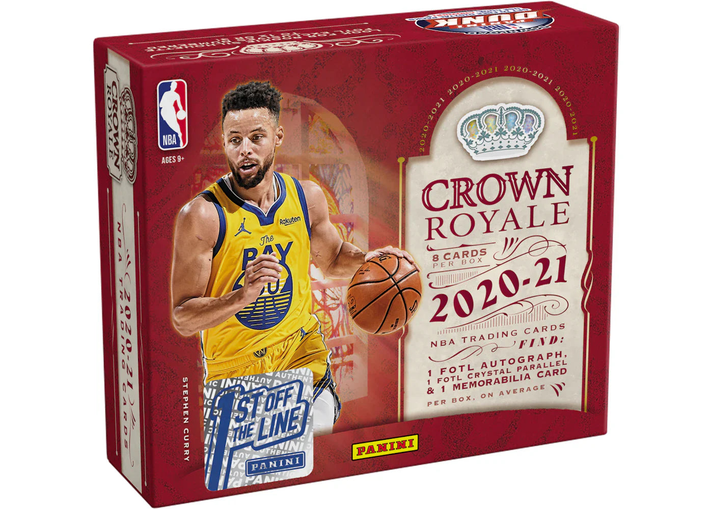 2020-21 Panini Crown Royale Basketball 1st Off The Line Box