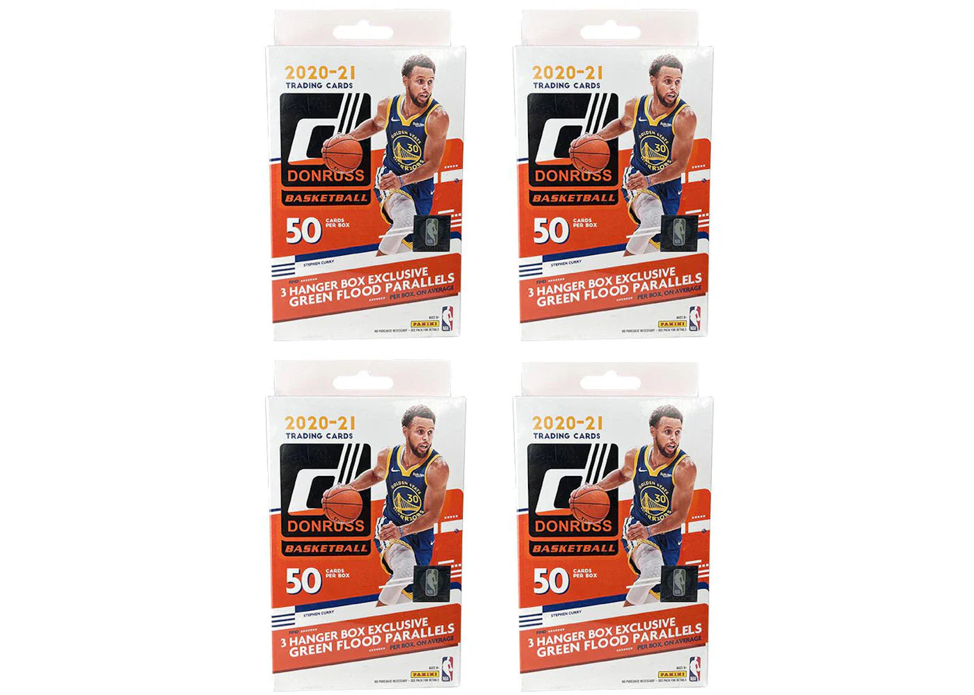 2020-21 Panini Donruss Basketball Hanger Box 4x Lot