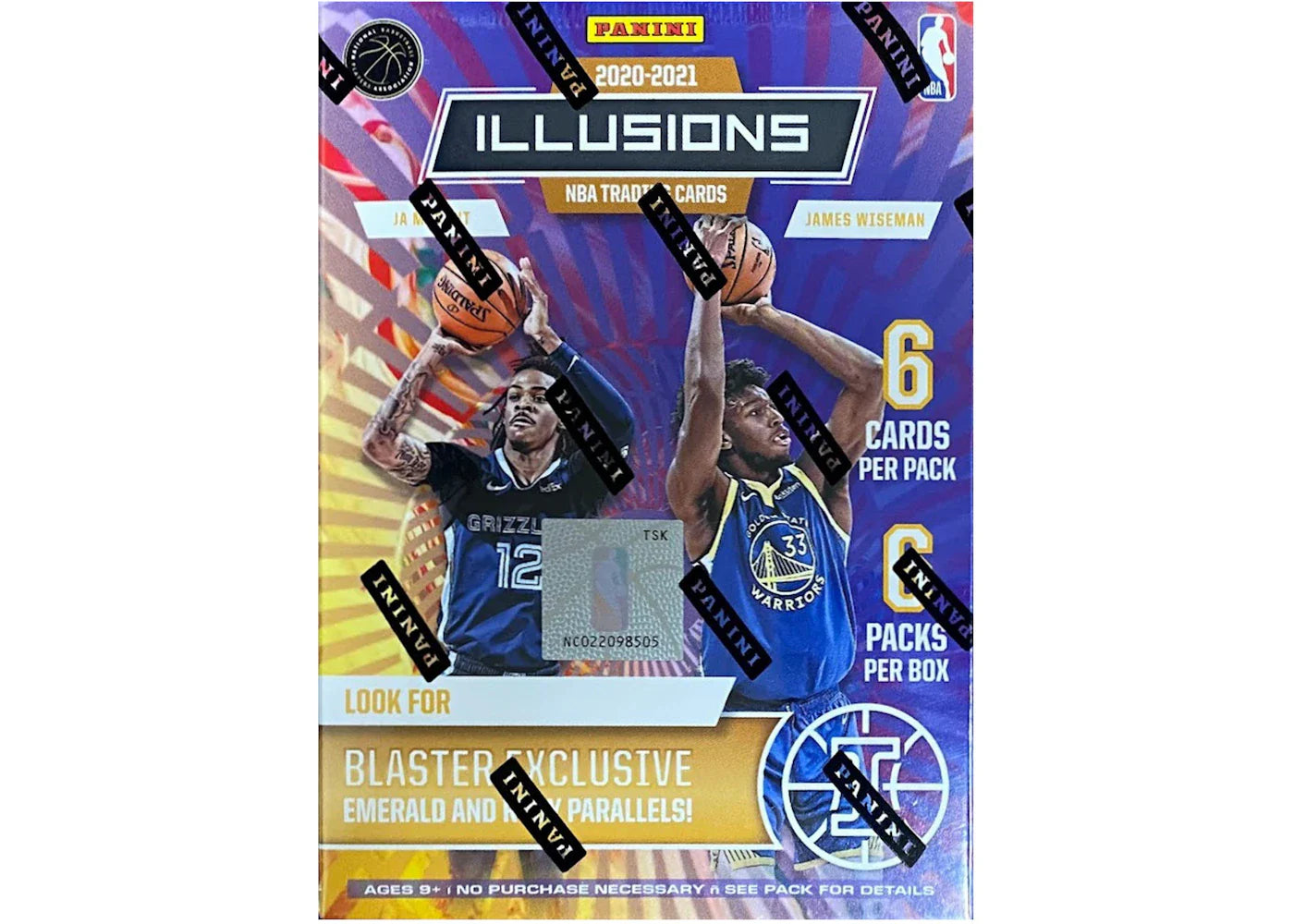 2020-21 Panini Illusions Basketball Blaster Box