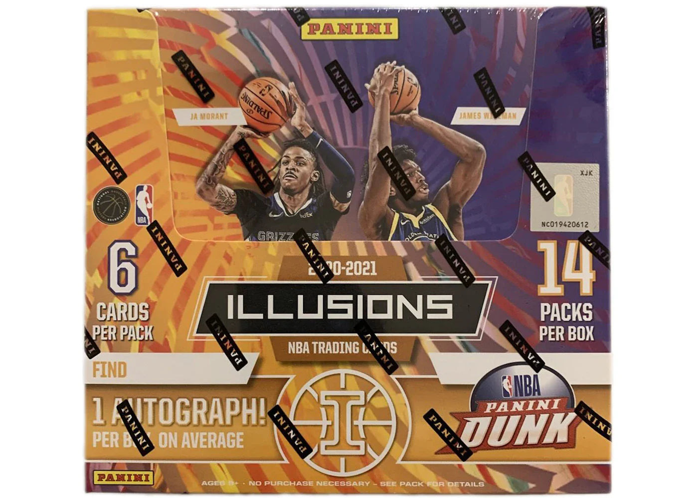 2020-21 Panini Illusions Basketball Hobby Box