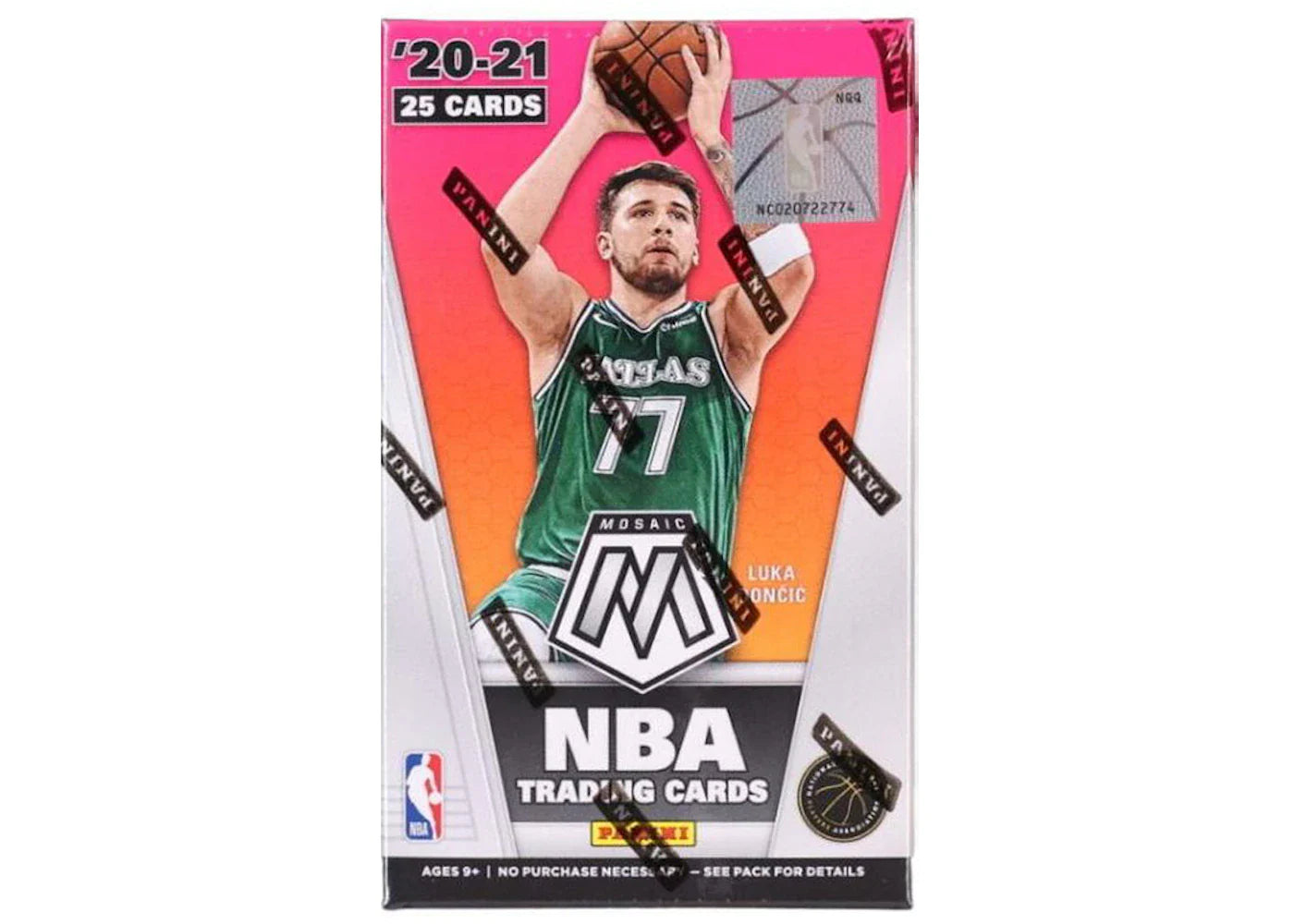 2020-21 Panini Mosaic Basketball Cereal Box