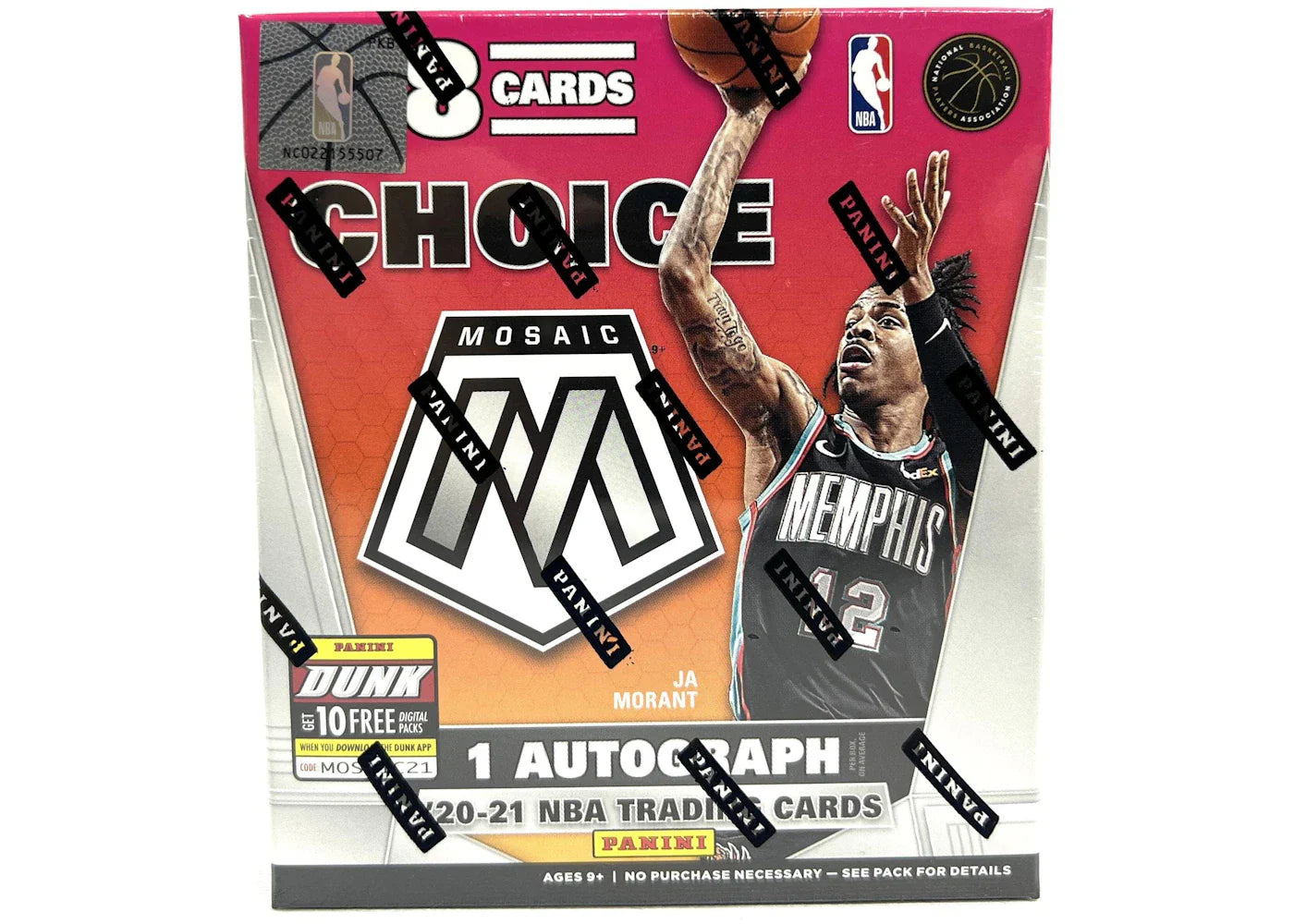 2020-21 Panini Mosaic Basketball Choice Box