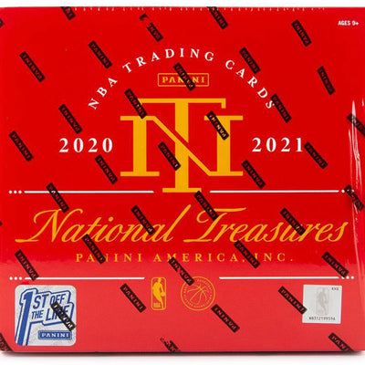 2020-21 Panini National Treasures Basketball 1st Off The Line Hobby Box