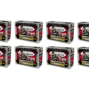 2020-21 Panini Prizm Basketball Mega Box (Red Ice Prizms) 8x Lot (Red or Blue Box)