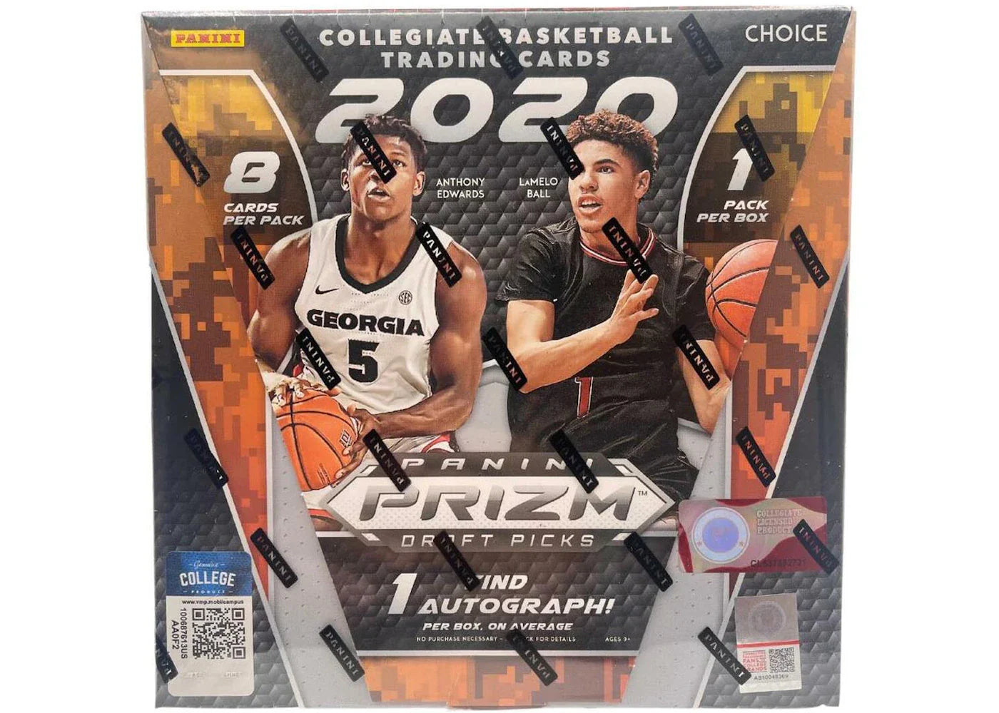 2020 Panini Prizm Draft Picks College Basketball Choice Box