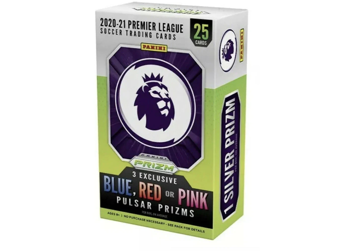 2020-21 Panini Prizm Premier League Soccer Cereal Box