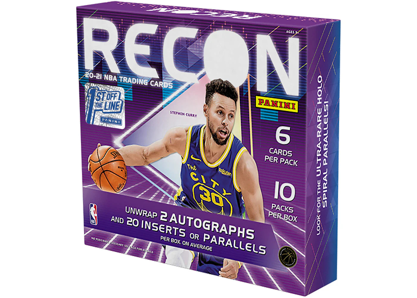 2020-21 Panini Recon Basketball 1st Off The Line Box
