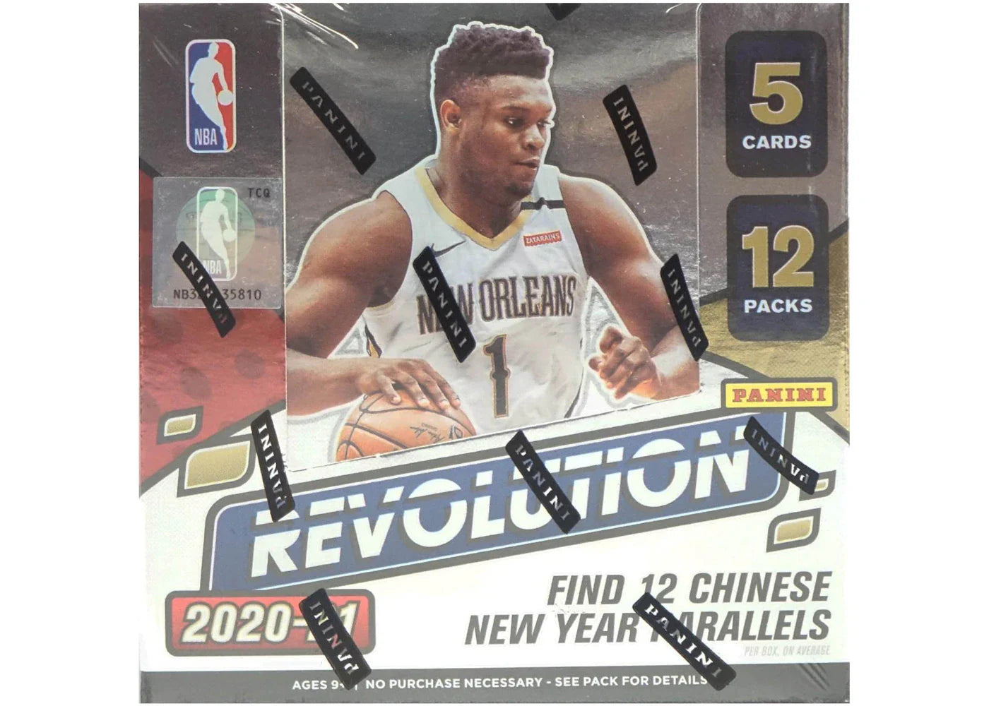 2020-21 Panini Revolution Chinese New Year Basketball Hobby Box