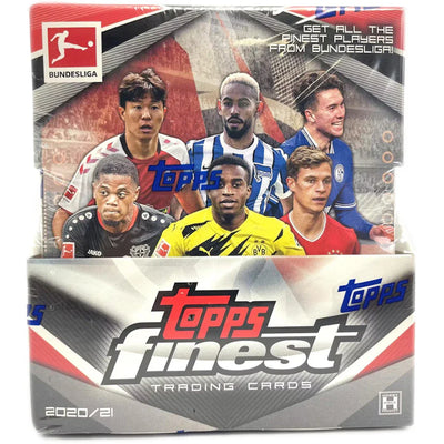 2020-21 Topps Finest Bundesliga Soccer Hobby Box
