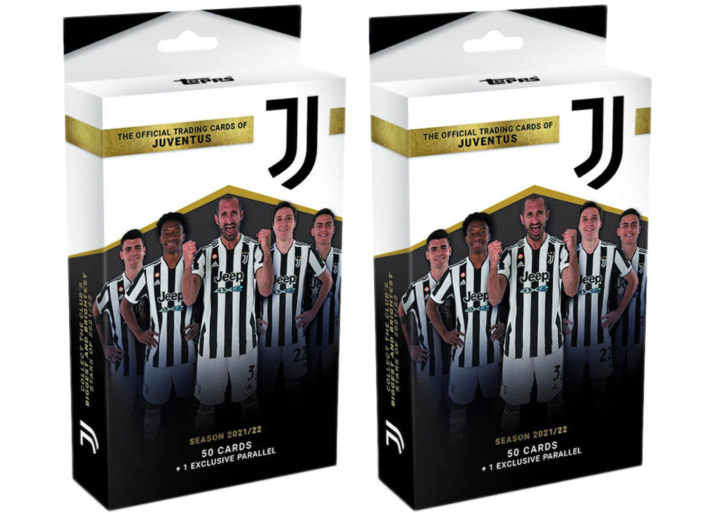 2020-21 Topps Juventus Team Set Soccer Box 2x Lot
