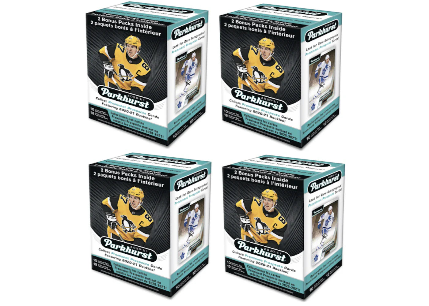 2020-21 Upper Deck Parkhurst Blaster Box 4x Lot