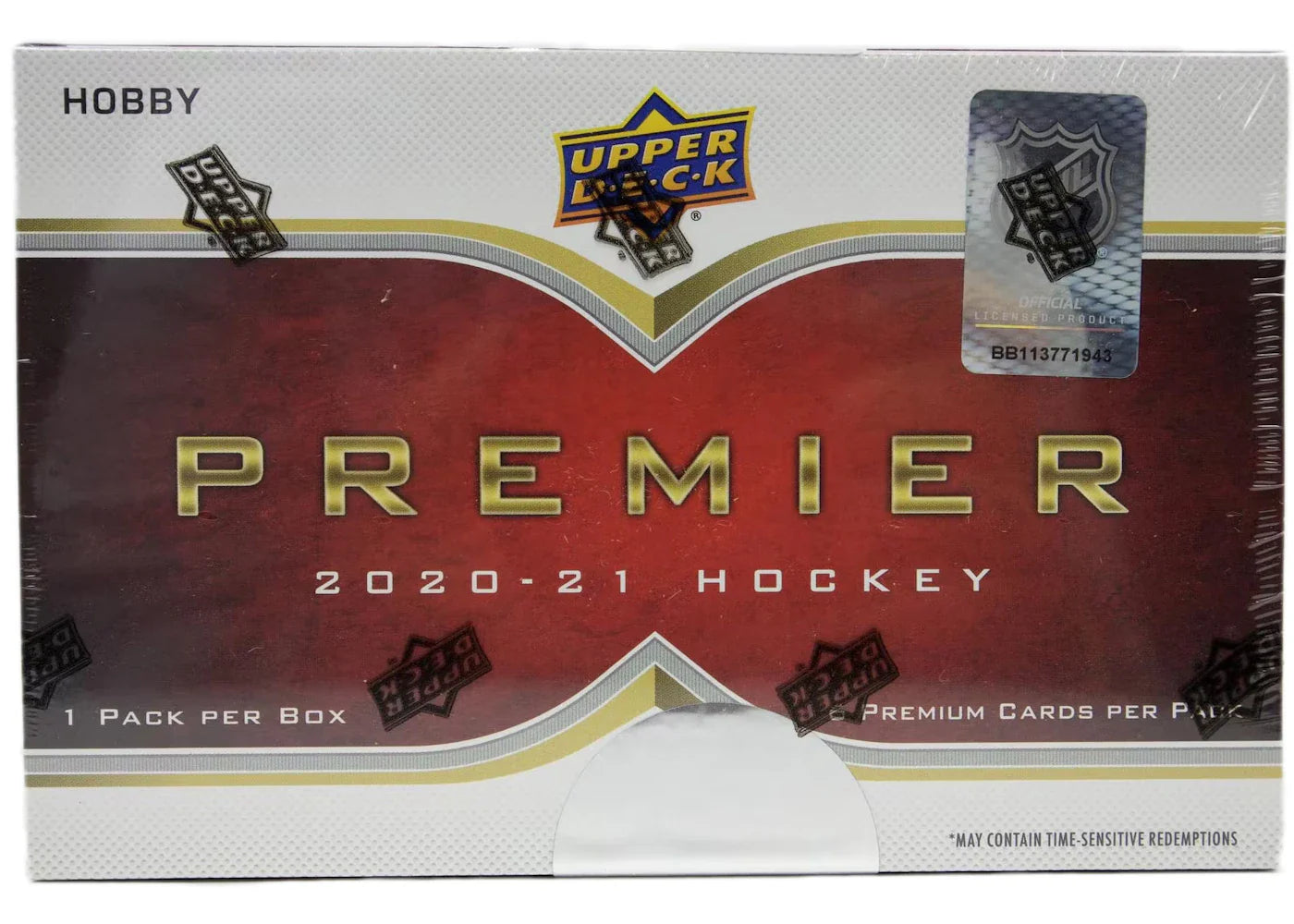 2020-21 Upper Deck Premier Hockey Hobby Box
