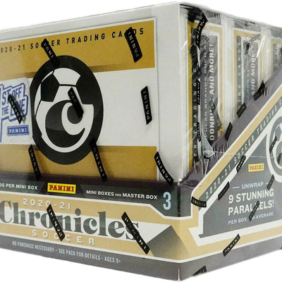 2020-21 Panini Chronicles Soccer 1st Off The Line Hobby Box