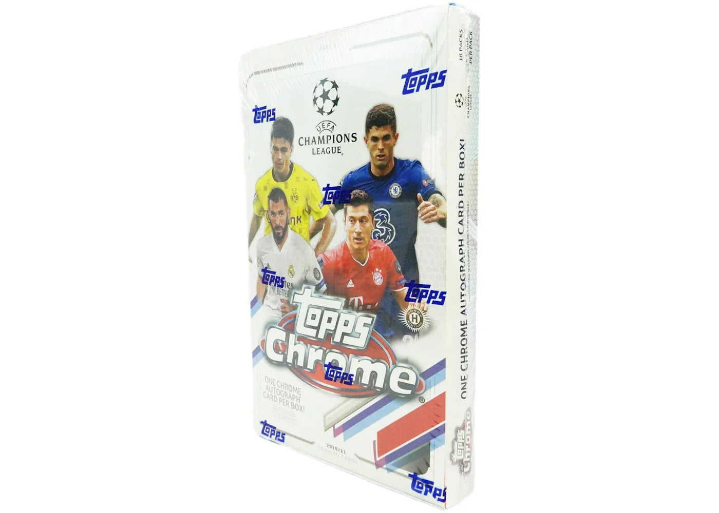 2020-21 Topps Chrome UEFA Champions League Soccer Hobby Box