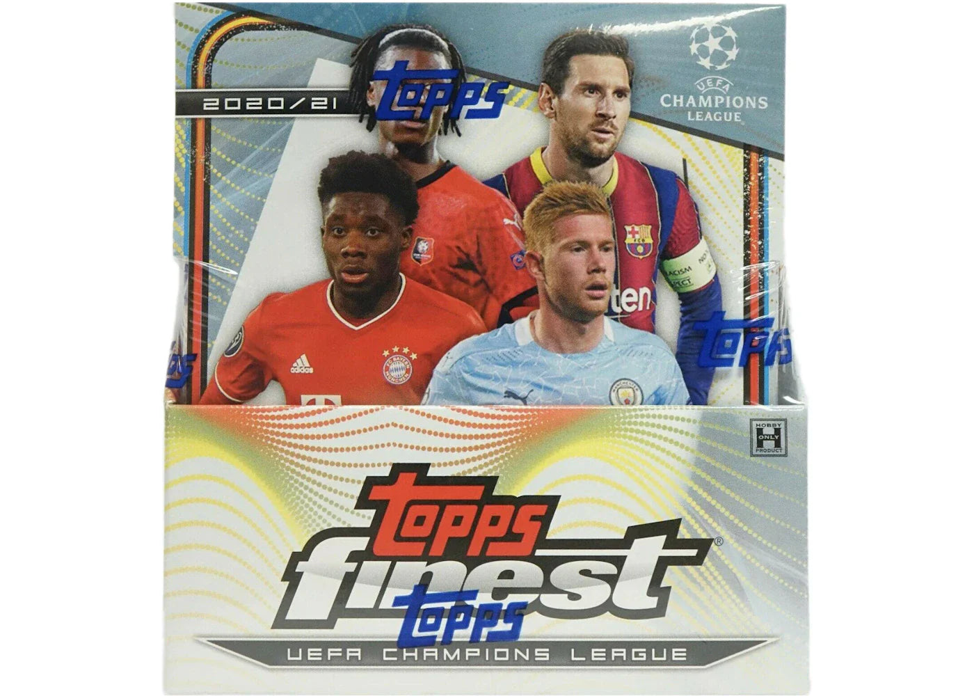 2020-21 Topps Finest UEFA Champions League Soccer Hobby Box