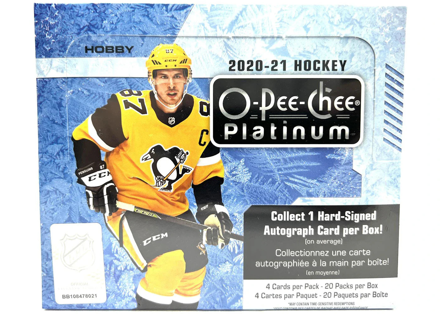 2020-21 Upper Deck O-Pee-Chee Platinum Hockey Hobby Box