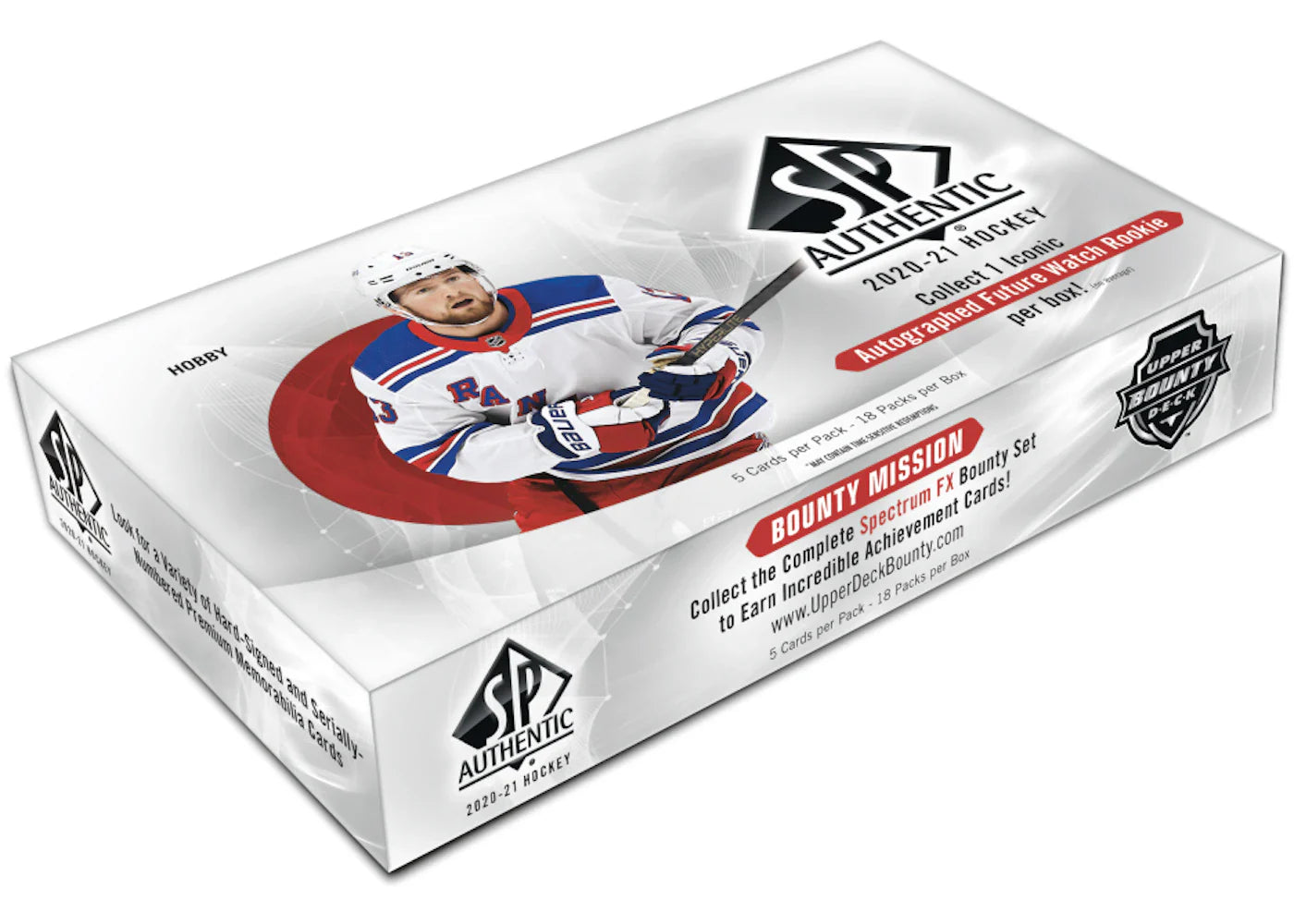 2020-21 Upper Deck SP Authentic Hockey Hobby Box