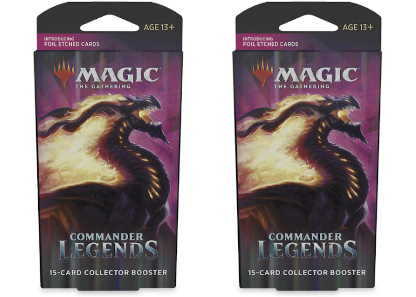 2020 Magic: The Gathering TCG Commander Legends Collector Booster Pack 2x Lot