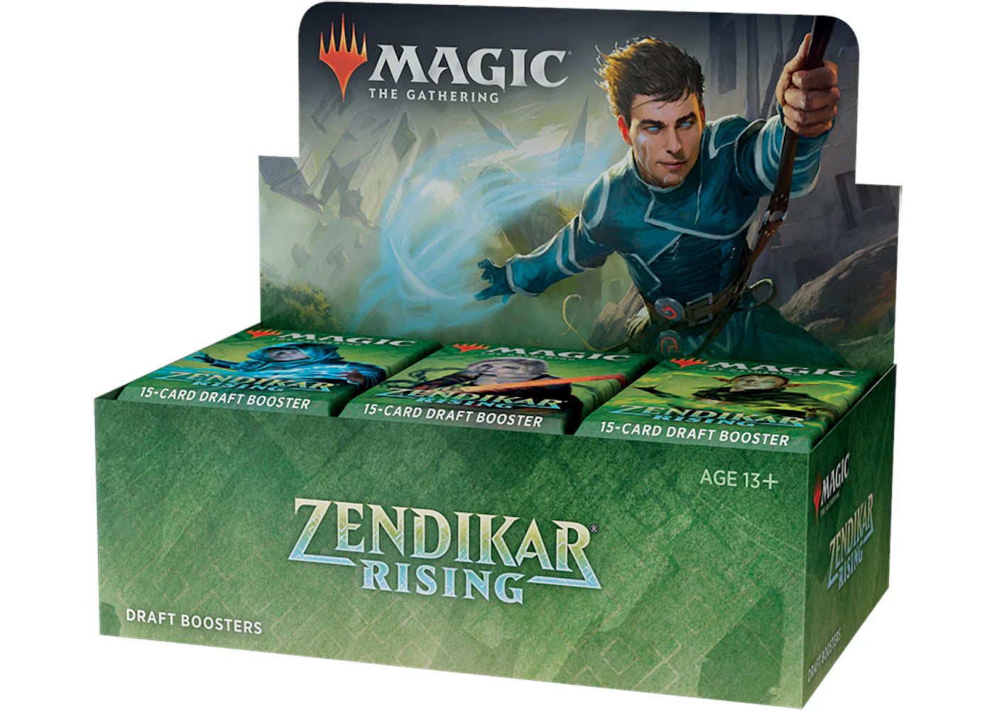 2020 Magic: The Gathering TCG Zendikar Rising Draft Booster Box