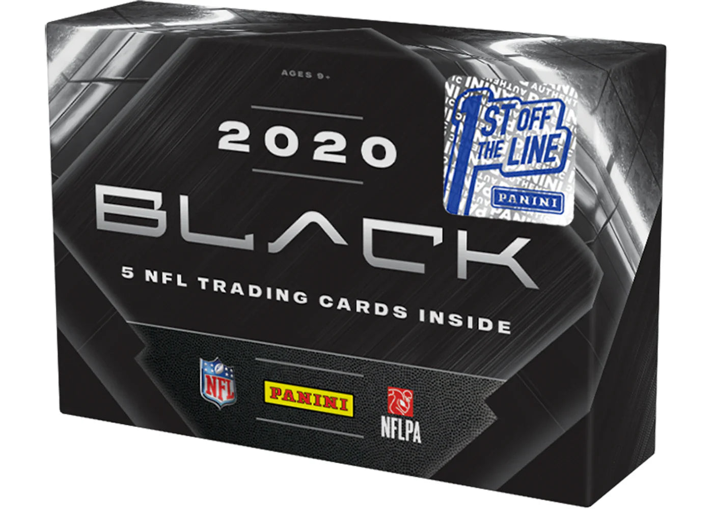 2020 Panini Black Football 1st Off The Line Box