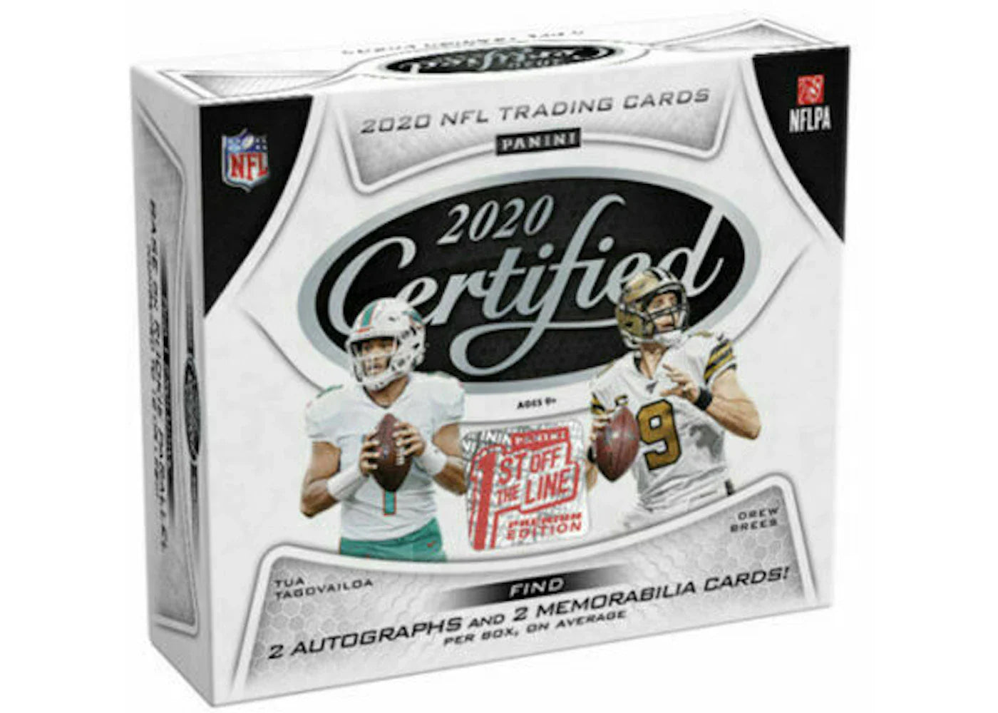 2020 Panini Certified Football 1st Off The Line Box
