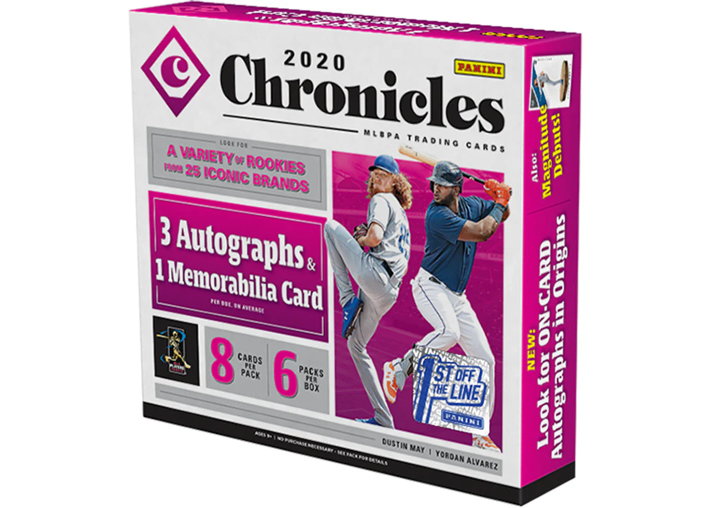 2020 Panini Chronicles Baseball 1st Off The Line Box