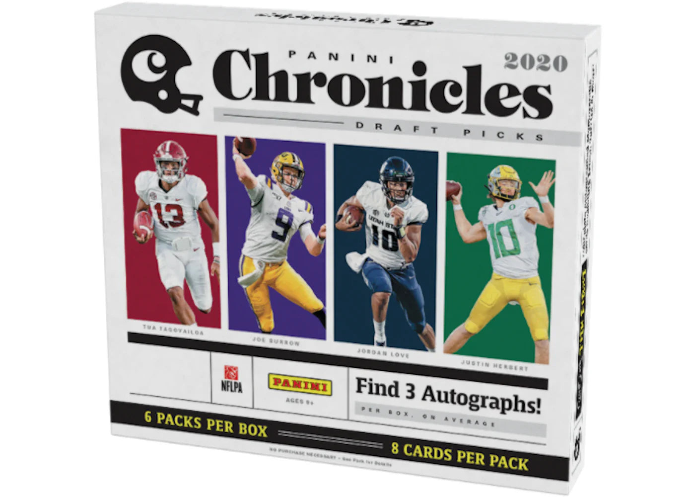 2020 Panini Chronicles Draft Picks Football Hobby Box