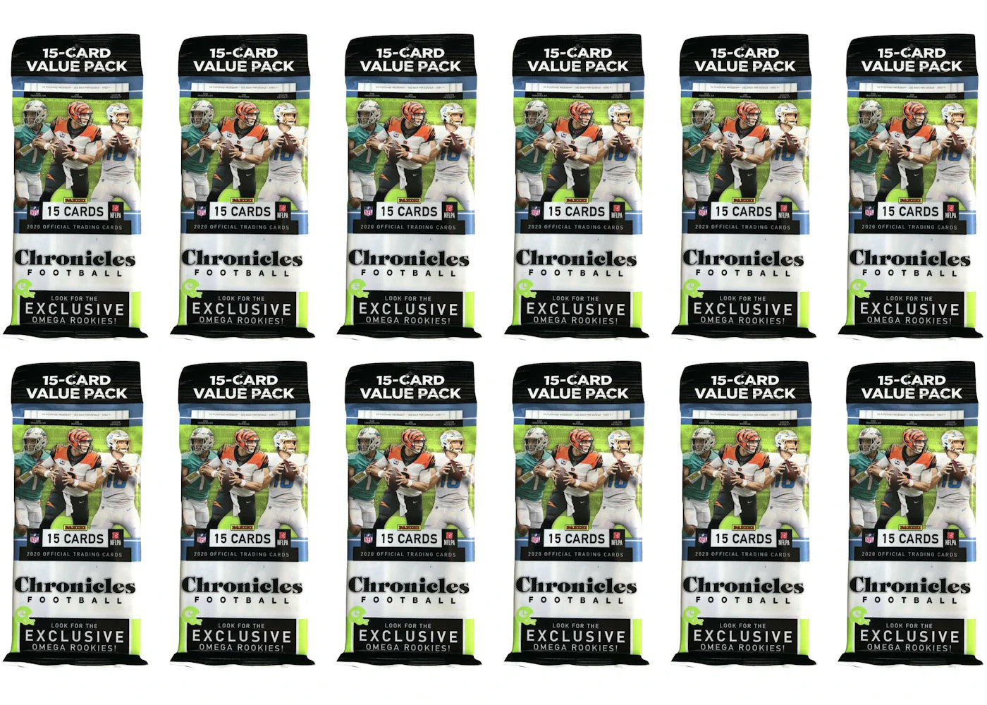 2020 Panini Chronicles Football Fat Pack 12x Lot