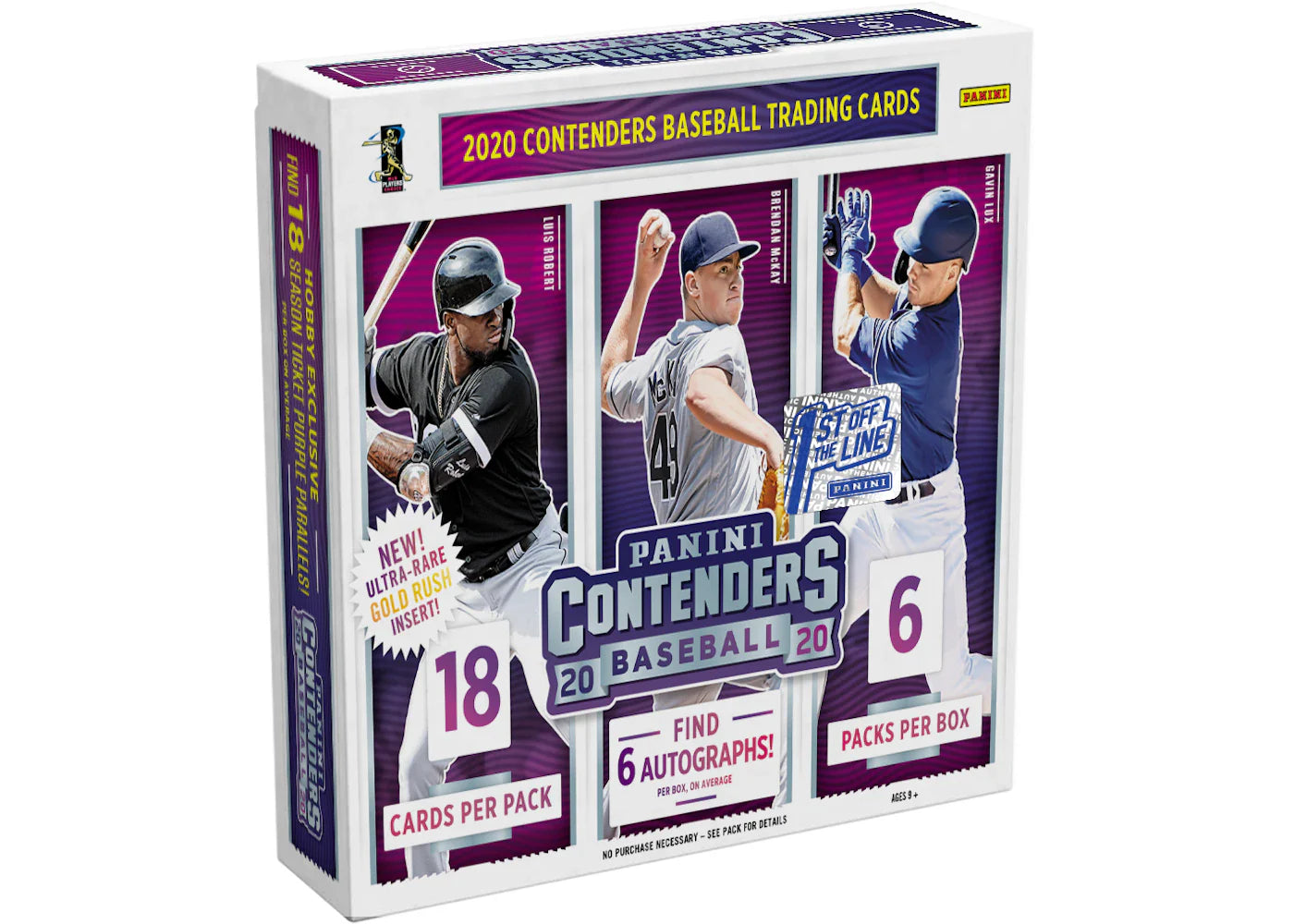 2020 Panini Contenders Draft Picks Baseball 1st Off The Line Box