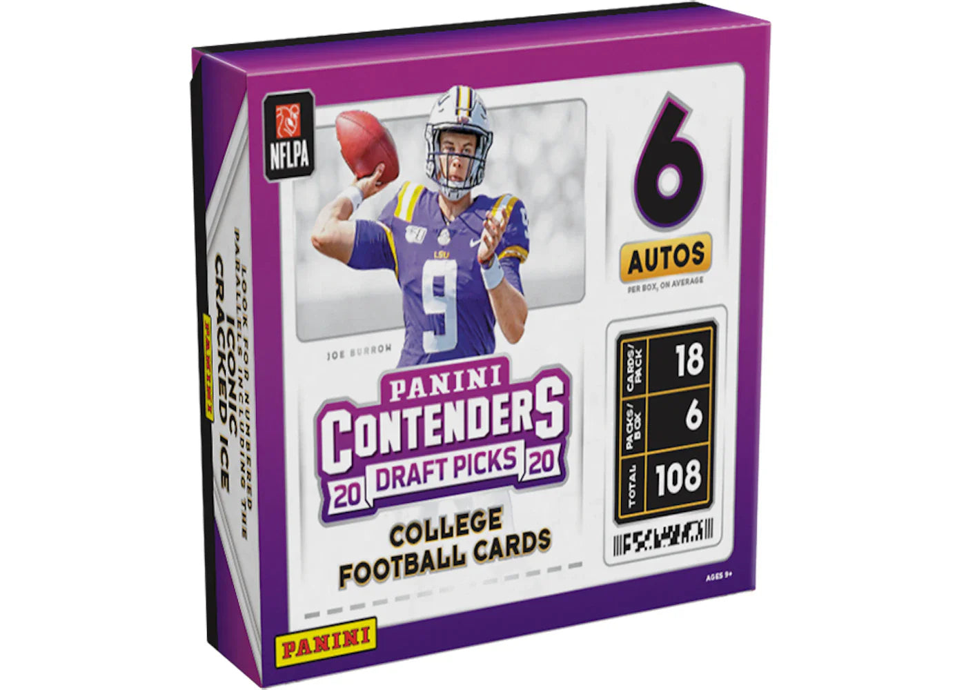 2020 Panini Contenders Draft Picks Football Hobby Box