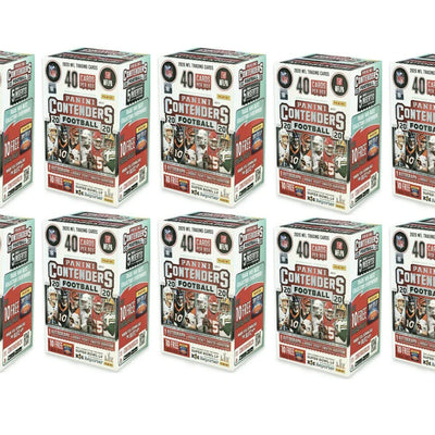 2020 Panini Contenders Football Blaster Box (5 Packs) 10x Lot