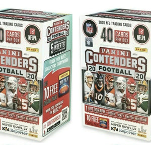 2020 Panini Contenders Football Blaster Box (5 Packs) 2x Lot