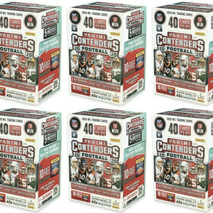 2020 Panini Contenders Football Blaster Box (5 Packs) 6x Lot