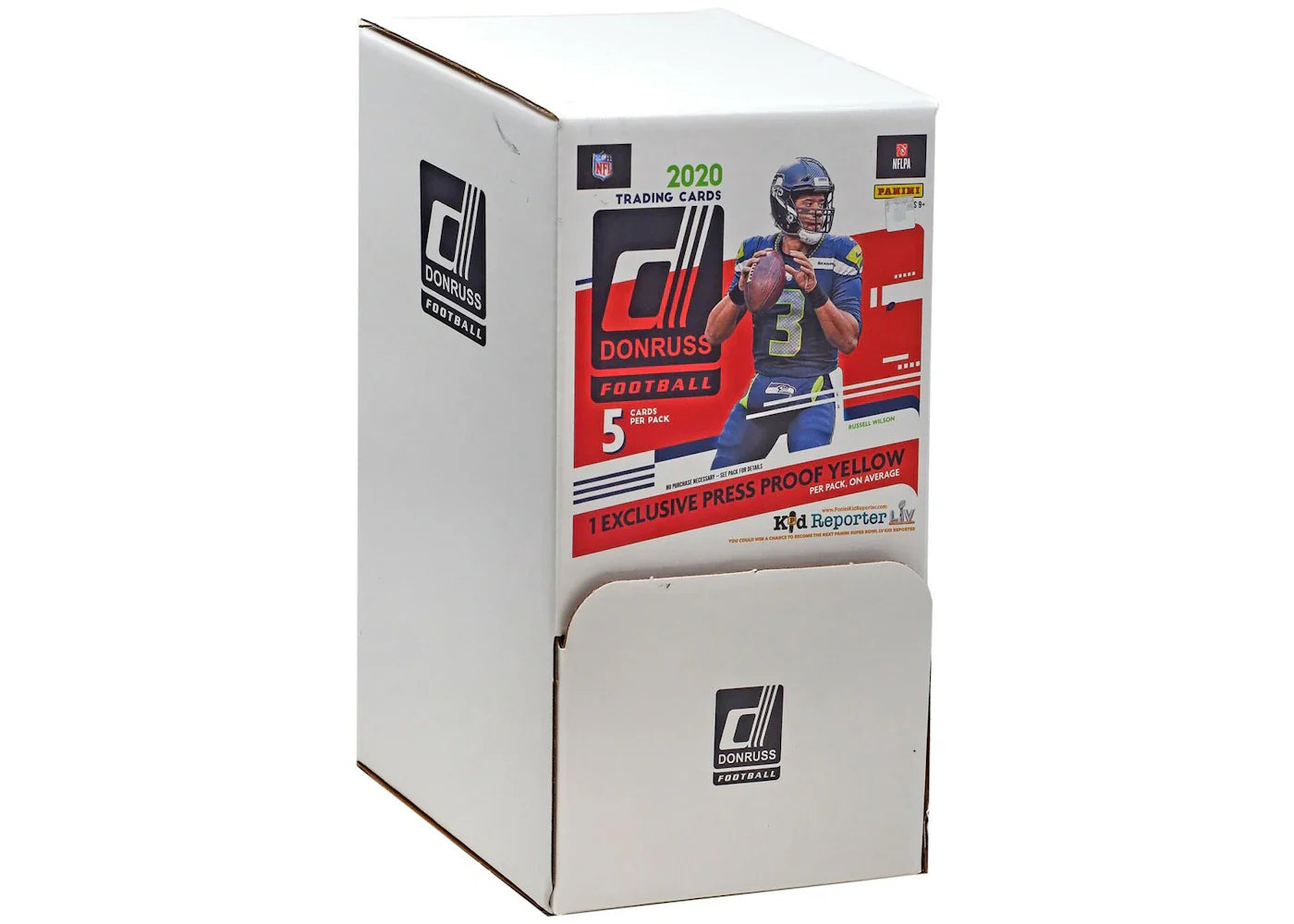 2020 Panini Donruss Football Gravity Feed Box (48 Packs)