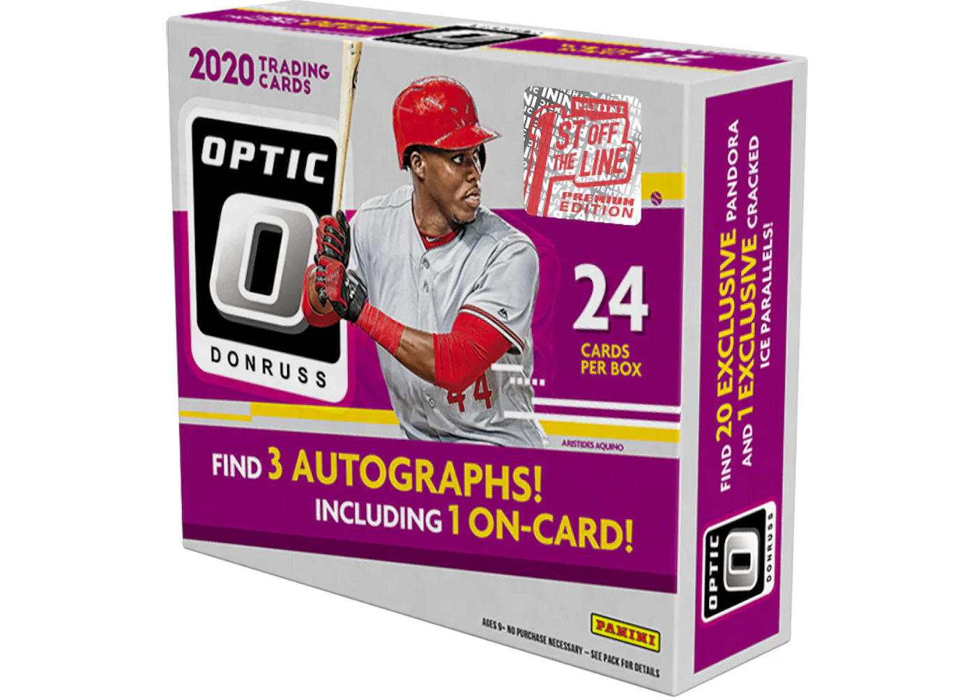 2020 Panini Donruss Optic Baseball 1st Off The Line Box