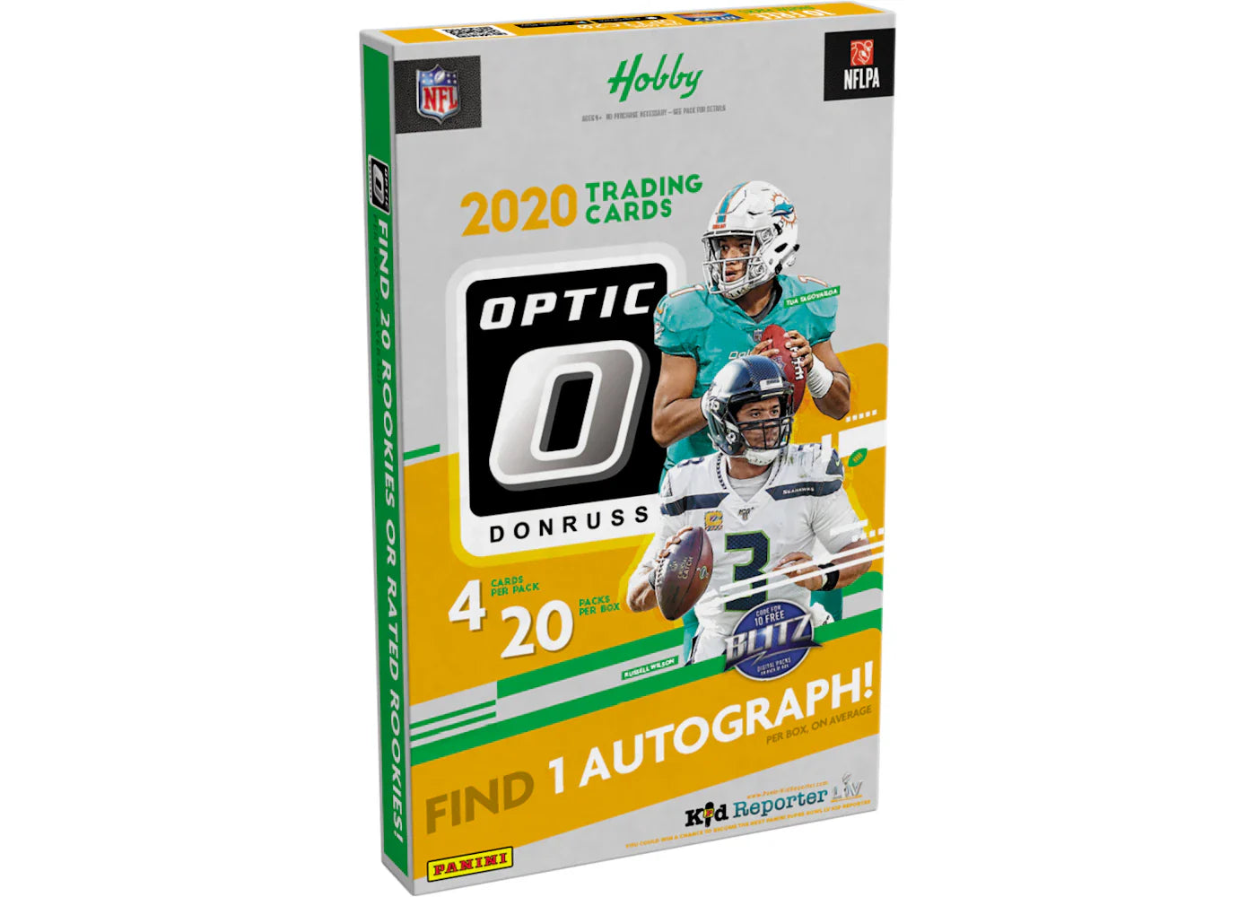 2020 Panini Donruss Optic Football Hobby Box