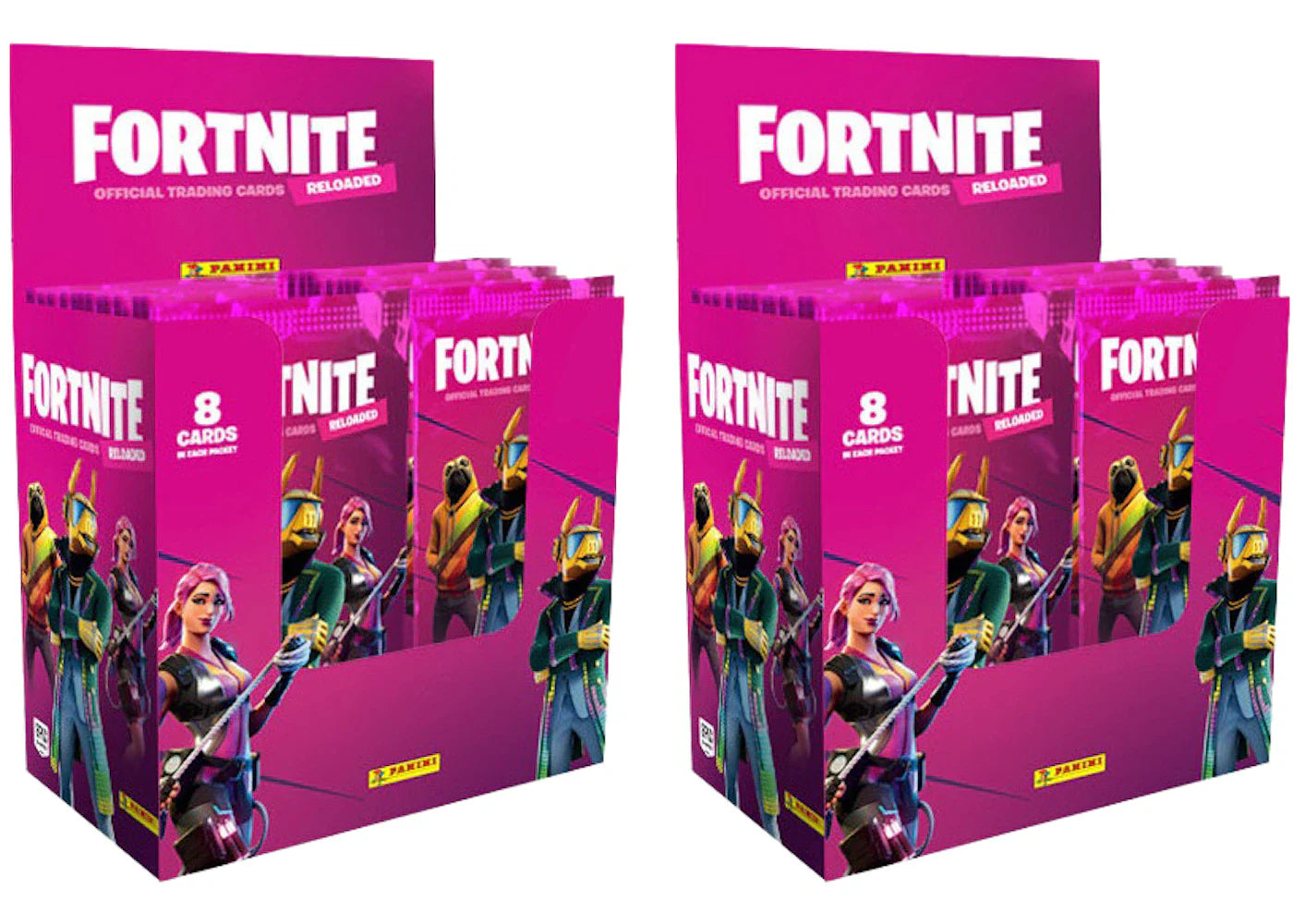 2020 Panini Fortnite Reloaded Booster Box 2x Lot