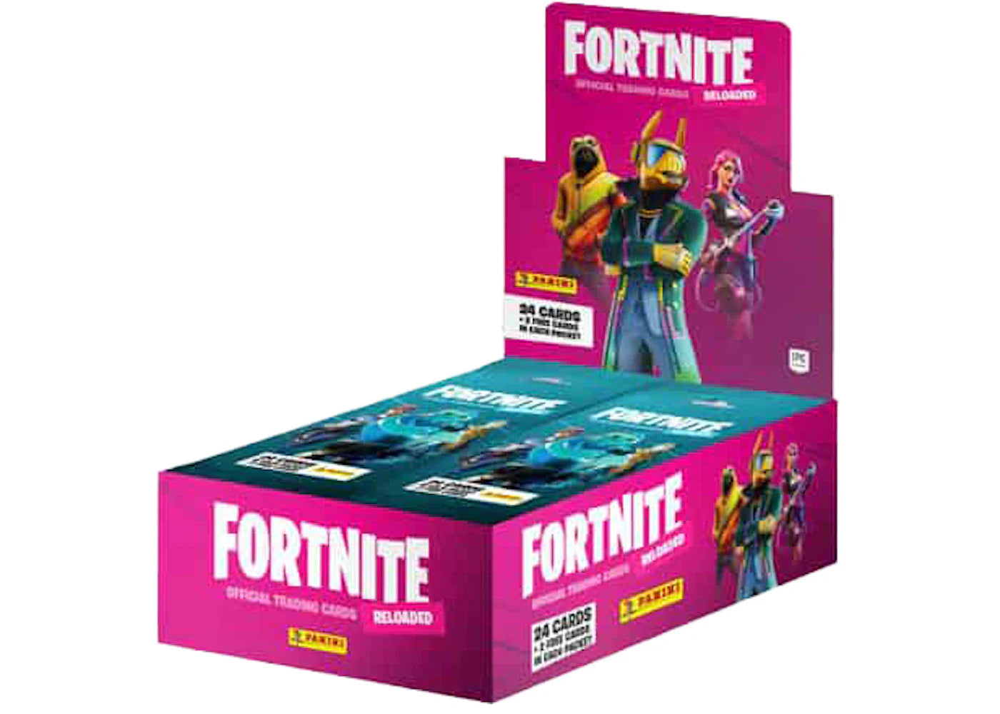 2020 Panini Fortnite Reloaded Factory Sealed Multi-Pack Fat Pack Box