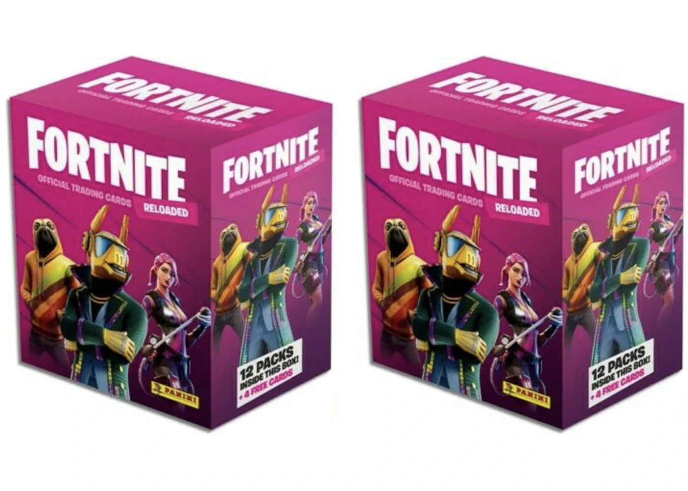 2020 Panini Fortnite Reloaded Mega Box 2x Lot