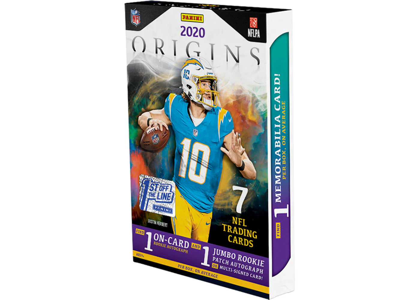 2020 Panini Origins Football 1st Off The Line Box