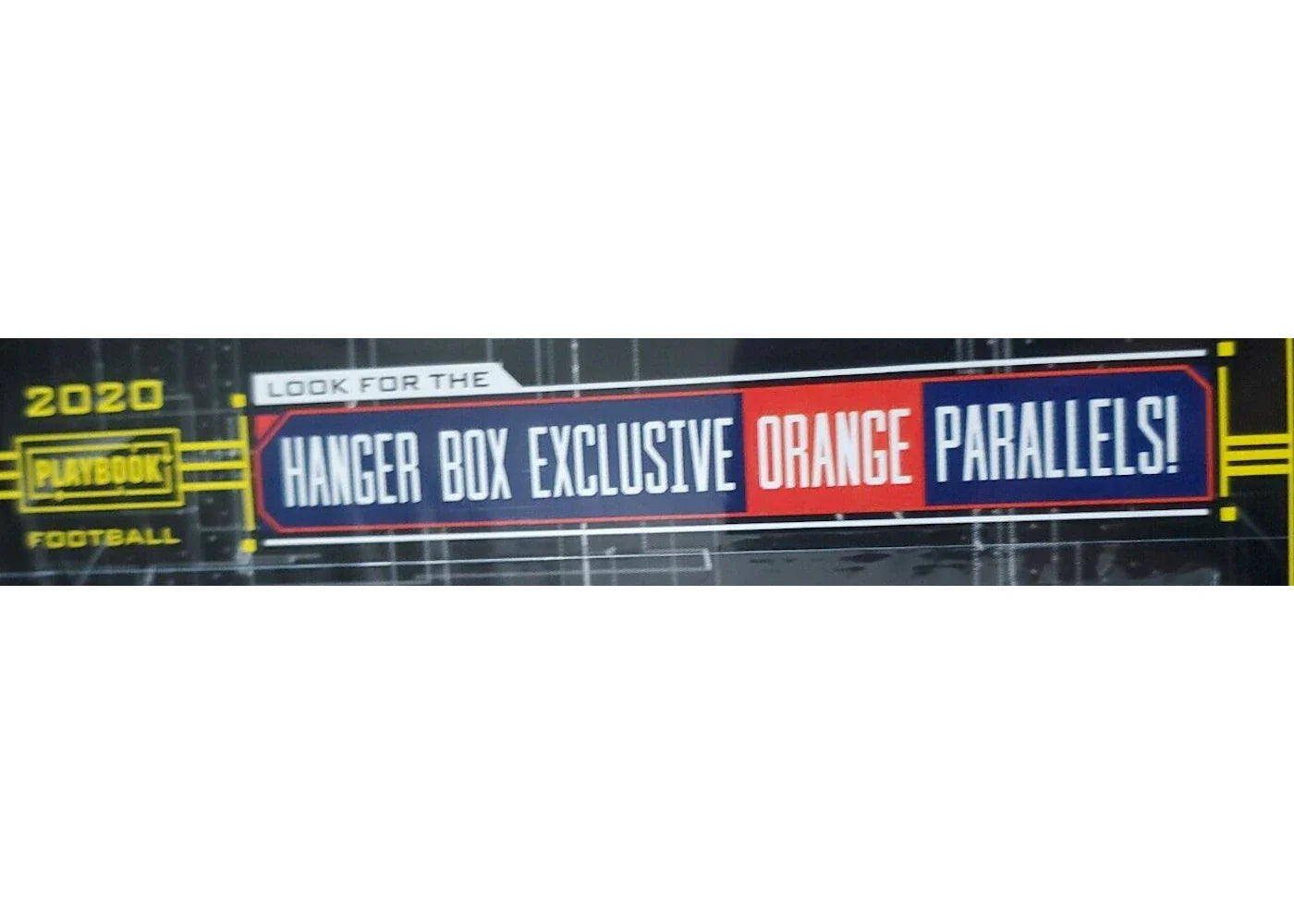 2020 Panini Playbook Football Hanger Box Orange Parallels 8x Lot