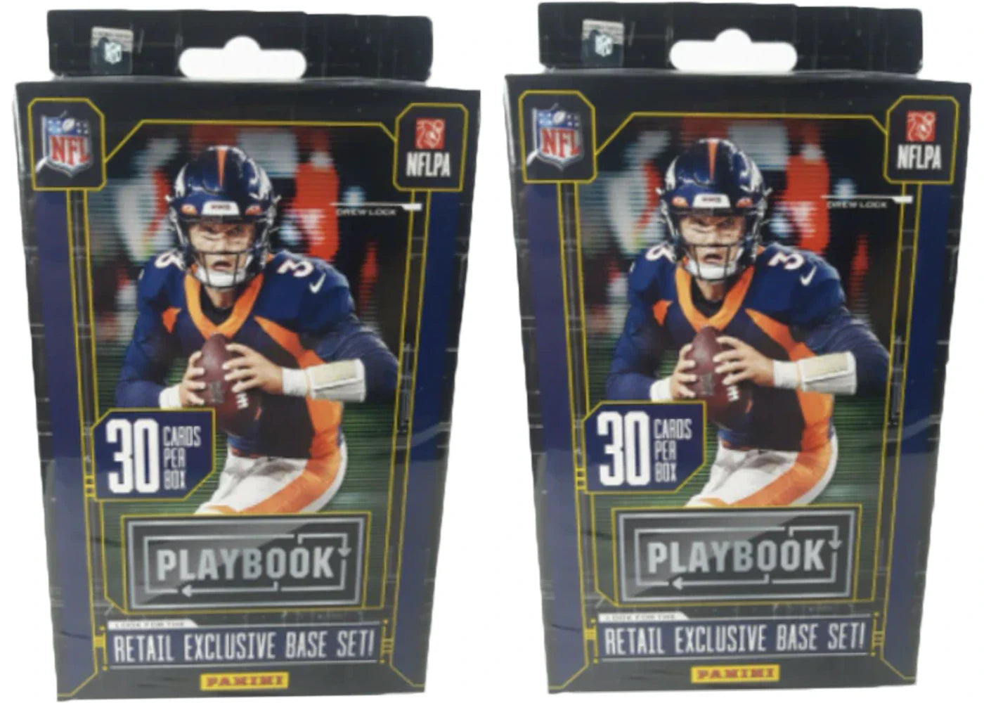 2020 Panini Playbook Football Hanger Box Orange Parallels 2x Lot