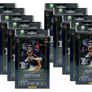 2020 Panini Playbook Football Hanger Box Purple Parallels 10x Lot