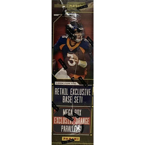 2020 Panini Playbook Football Mega Box Orange Parallels 4x Lot