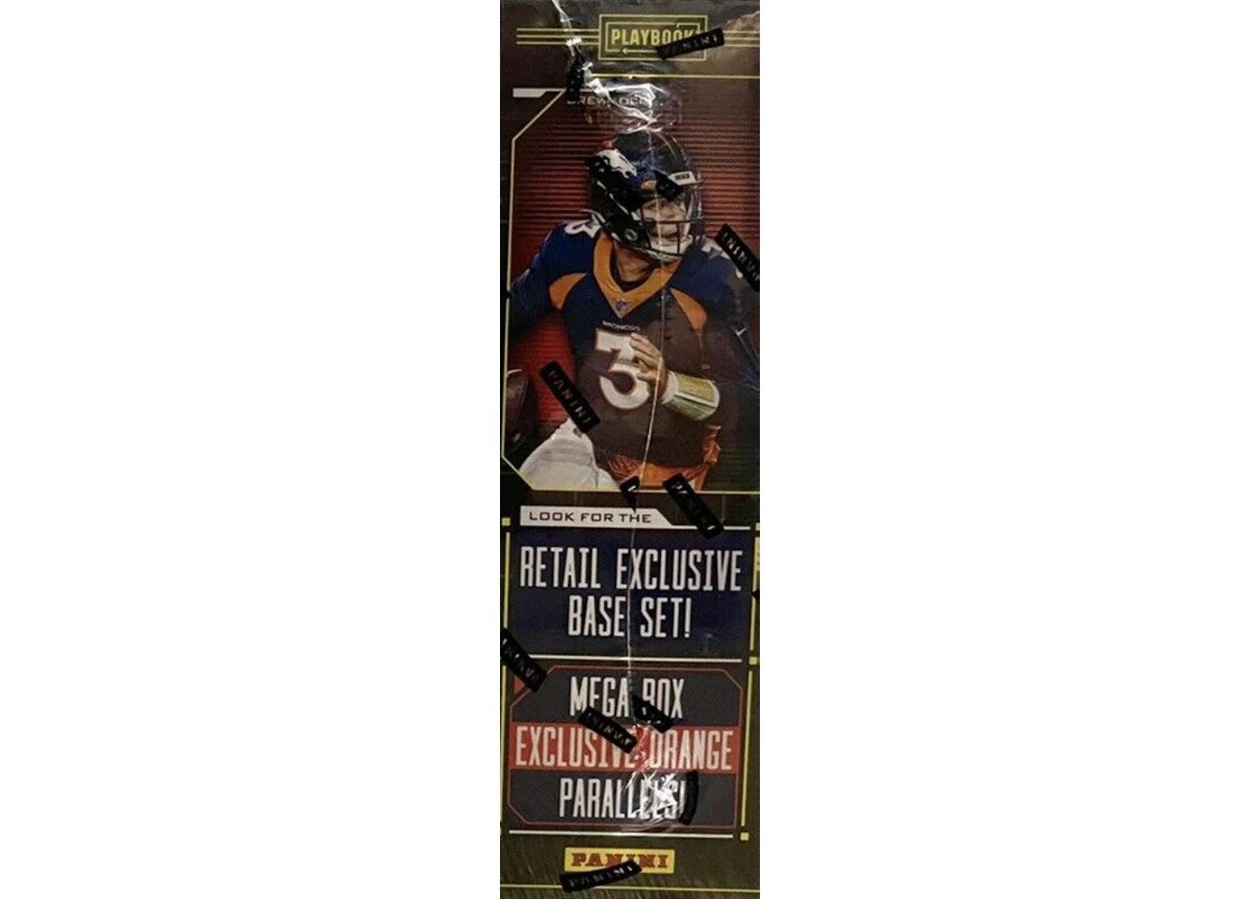 2020 Panini Playbook Football Mega Box Orange Parallels 4x Lot