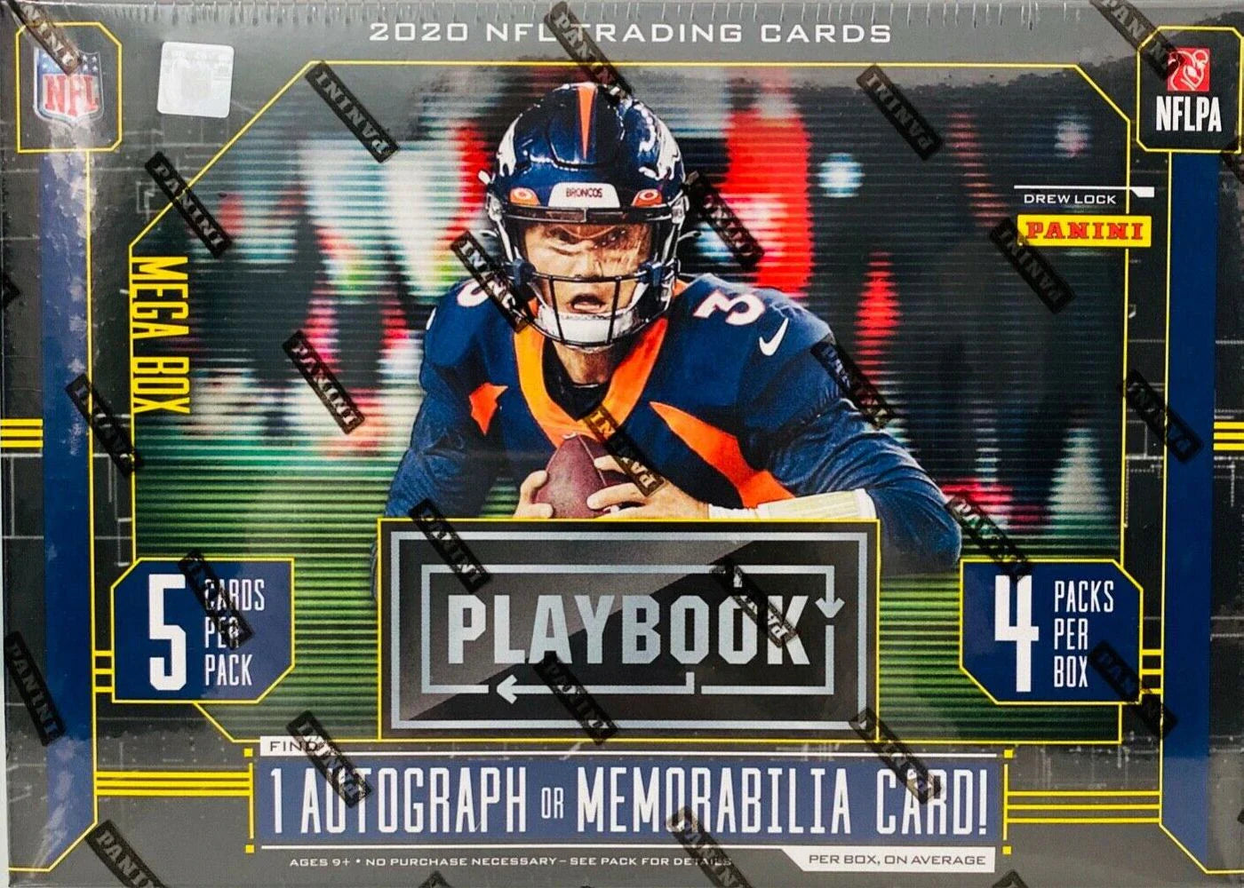 2020 Panini Playbook Football Mega Box Purple Parallels